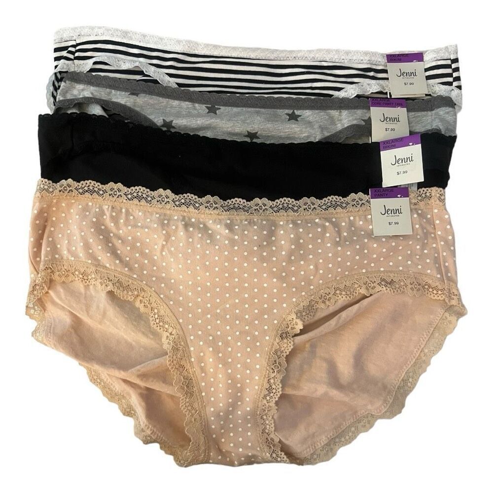 Jenni Bikini/Full Coverage 4 Pairs